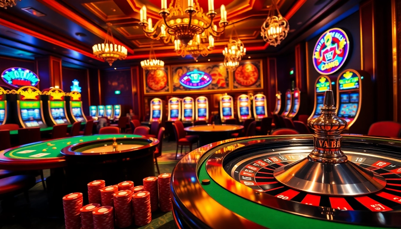 VU88 players celebrating a winning moment at a vibrant casino table with poker chips.