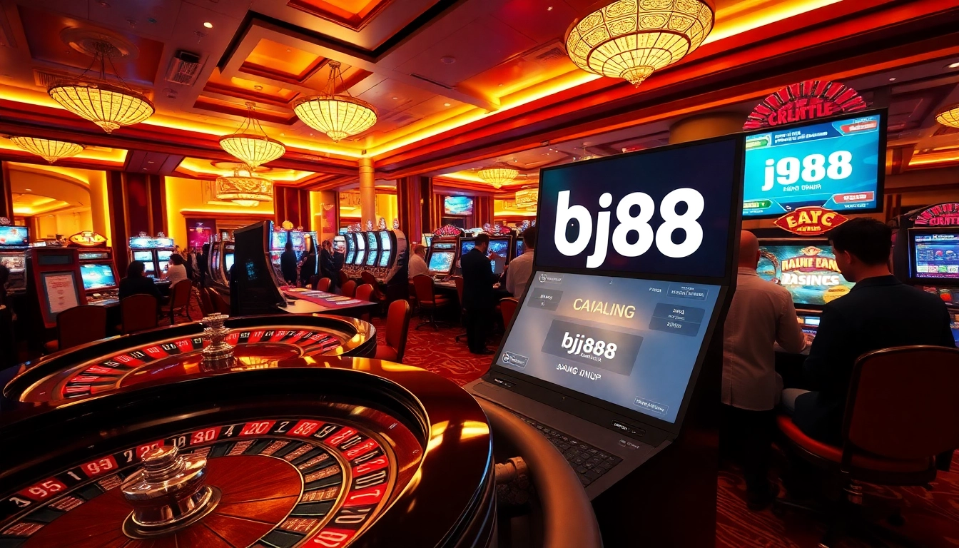 Experience the thrill of casino gaming with bj88 đăng nhập at dynamic tables and slot machines.