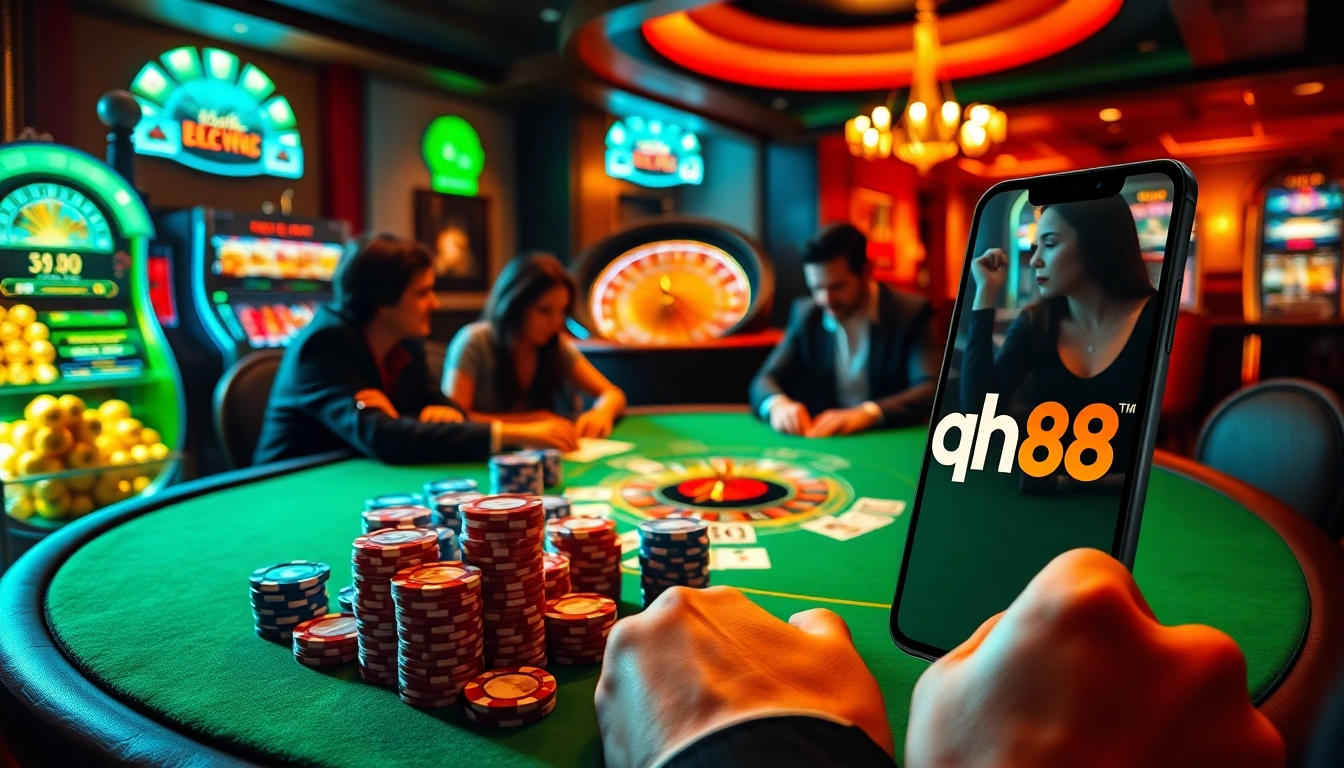 Experience seamless transitions to excitement with đăng nhập qh88 as players enjoy vibrant casino activities.